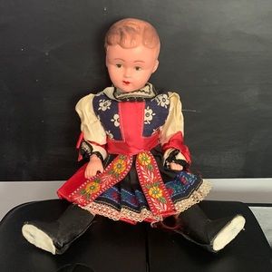 Vintage Doll Czech Lidova Tvorba |